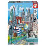 Puzzle 1000 Pcs New York Carlo Stanga