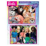 Puzzle 2×100 Pcs Barbie 1