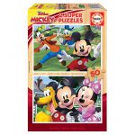 Puzzle 2×50 Mickey and Friends