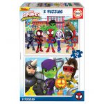 Puzzle 2×20 Pcs Spidey & His Amazing Friends