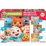 Puzzle Progressivo Cocomelon 6+9+12+16