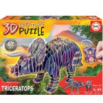 Triceratops 3D Creature Puzzle