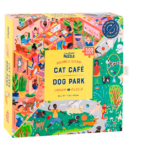 Puzzle 500 Pcs Cat Cafe & Dog Park