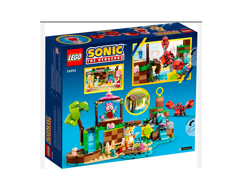 LEGO SONIC Ilha de Resgate Animal de Amy 76992 - O Papagaio Sem Penas